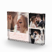Memories Made with Love Peach Wedding Fotoblock (Rechts)