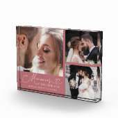 Memories Made with Love Pink Wedding Fotoblock (Rechts)