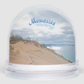 Memories of Sleeping Bear Dunes,  Michigan Schneekugeln (Vorderseite)