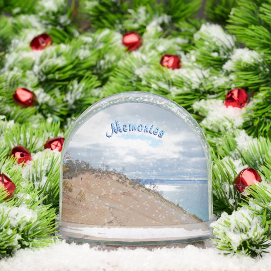 Memories of Sleeping Bear Dunes, Michigan Schneekugeln (Weihnachten)