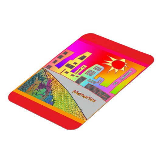 Memories Refrigerator  Magnet (Linke Seite)