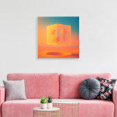 Memory Construct Leinwanddruck (Insitu (Wohnzimmer))