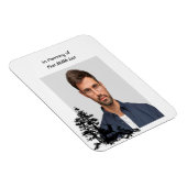 Memory Keepake Masculine Stag Deg Magnet (Rechte Seite)