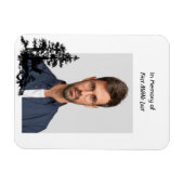 Memory Keepake Masculine Stag Deg Magnet (Horizontal)