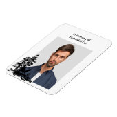 Memory Keepake Masculine Stag Deg Magnet (Linke Seite)