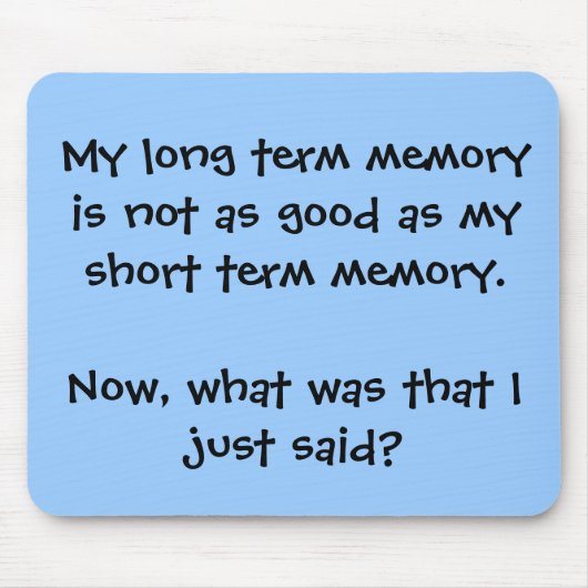 Memory Lapse Mousepad (Vorne)