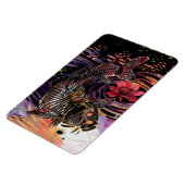 Memory Maps Herbst Vibes Koi Skelettreflektionen Magnet (Linke Seite)