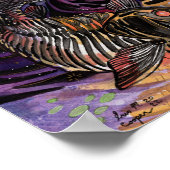 Memory Maps Herbst Vibes Koi Skelettreflektionen Poster (Ecke)