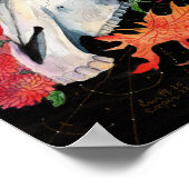 Memory Maps Herbstbilder Einhornschädel Poster (Ecke)