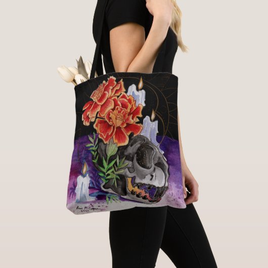 Memory Maps Herbstübersicht Kitty Schädelspalte Tasche (Von Nahem)