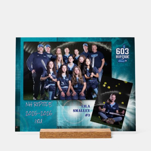 Memory Mate Akryllisches Foto Acrylschild (Vorderseite)