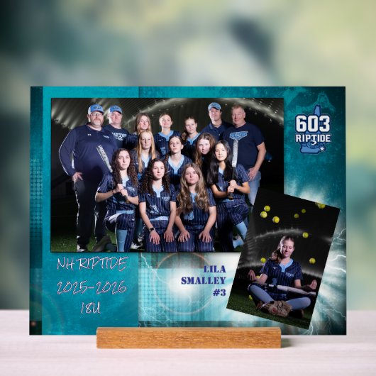 Memory Mate Akryllisches Foto Acrylschild (Neutral)