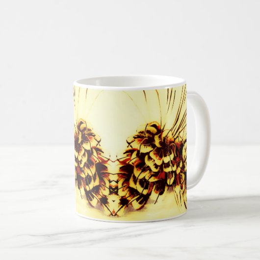 Memory Pinecones Kaffeetasse (VorderseiteRechts)