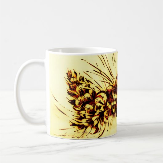Memory Pinecones Kaffeetasse (Links)