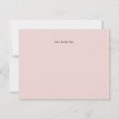 Memory Request Enclosure - Pink Roses & Doves (Rückseite)