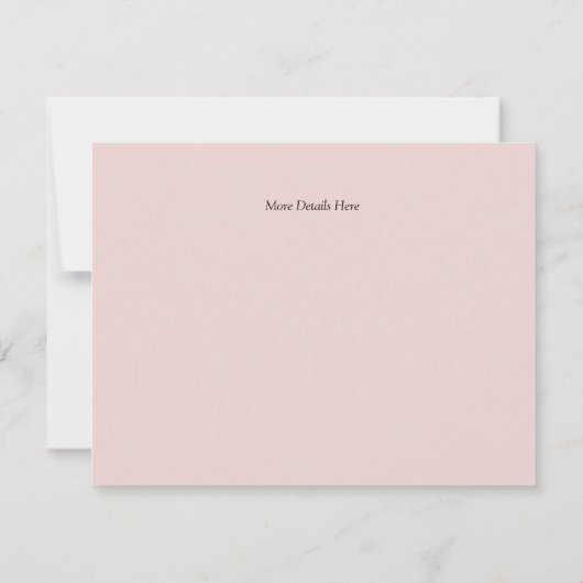 Memory Request Enclosure - Pink Roses & Doves (Rückseite)