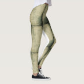 Memory-Slippage - Alteres Manuskript Leggings (Rechts)