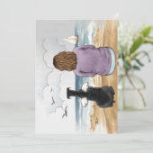 Memorykarte für Haustiere - Benutzerdefiniert Ankündigung (Stehend Vorderseite)