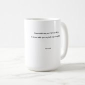 MemoryUs Almost Love Song Lyrik Kaffeetasse (VorderseiteRechts)