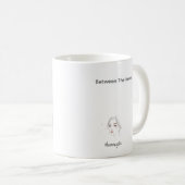 MemoryUs. Between The Notes Tasse (VorderseiteRechts)