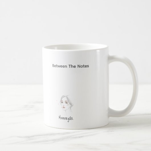 MemoryUs. Between The Notes Tasse (Rechts)