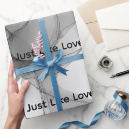 MemoryUs Geschenkpapier – Design Just Like Love