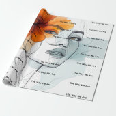 MemoryUs Geschenkpapier – So wie wir sind Design (Ungerollt)
