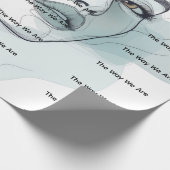 MemoryUs Geschenkpapier – So wie wir sind Design (Ecke)