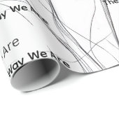 MemoryUs Geschenkpapier – So wie wir sind Design (Rolleneckpunkt)