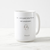 MemoryUs. Komplizierte Wir Lyrik-Tasse Kaffeetasse (VorderseiteRechts)