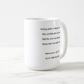MemoryUs- San Ga Lyrik-Tasse Kaffeetasse (VorderseiteRechts)