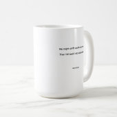 MemoryUs – “Still Us” Lyric Coffee Mug Kaffeetasse (VorderseiteRechts)