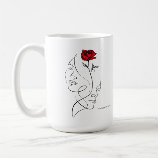 MemoryUs „The Space We Honor“ Lyrik-Kaffeetasse Kaffeetasse (Links)