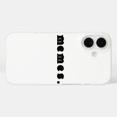 Memos T - Shirt - Funny Internet Culture Case-Mate iPhone Hülle (Rückseite (Horizontal))