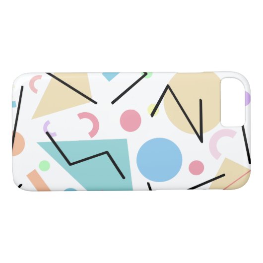 Memphis #102 Case-Mate iPhone hülle (Rückseite (Horizontal))