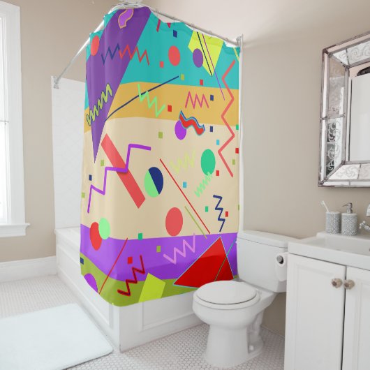 Memphis #56 duschvorhang (Beispiel)