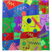 Memphis #64 duschvorhang (Vorderseite)