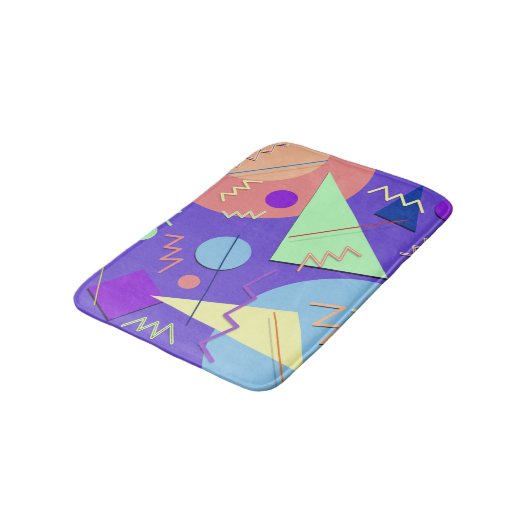 Memphis #7 badematte (Schrägansicht)