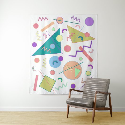 Memphis #80 Large Wandteppich (Beispiel)