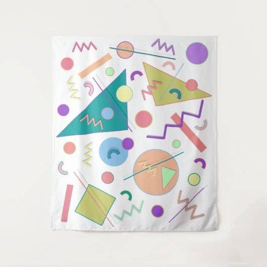 Memphis #80 Large Wandteppich (Vorderseite)