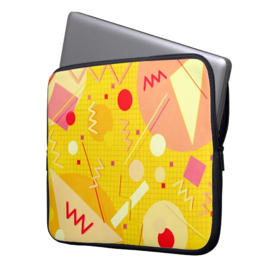 Memphis #81 laptopschutzhülle (Vorderseite Links)