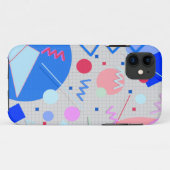 Memphis #82 Case-Mate iPhone hülle (Rückseite (Horizontal))