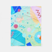 Memphis #82 Greenleaf Fleecedecke (Vorderseite)