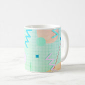 Memphis #82 Greenleaf Kaffeetasse (VorderseiteRechts)