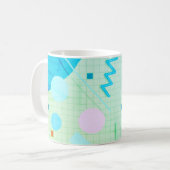 Memphis #82 Greenleaf Kaffeetasse (Vorderseite Links)