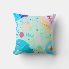 Memphis #82 Greenleaf Kissen