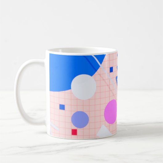 Memphis #82 Sangria Kaffeetasse (Links)