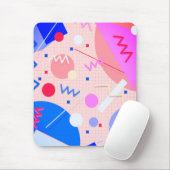 Memphis #82 Sangria Mousepad (Mit Mouse)