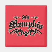 Memphis 901 magnet (Vorne)
