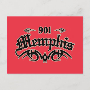 Memphis 901 postkarte